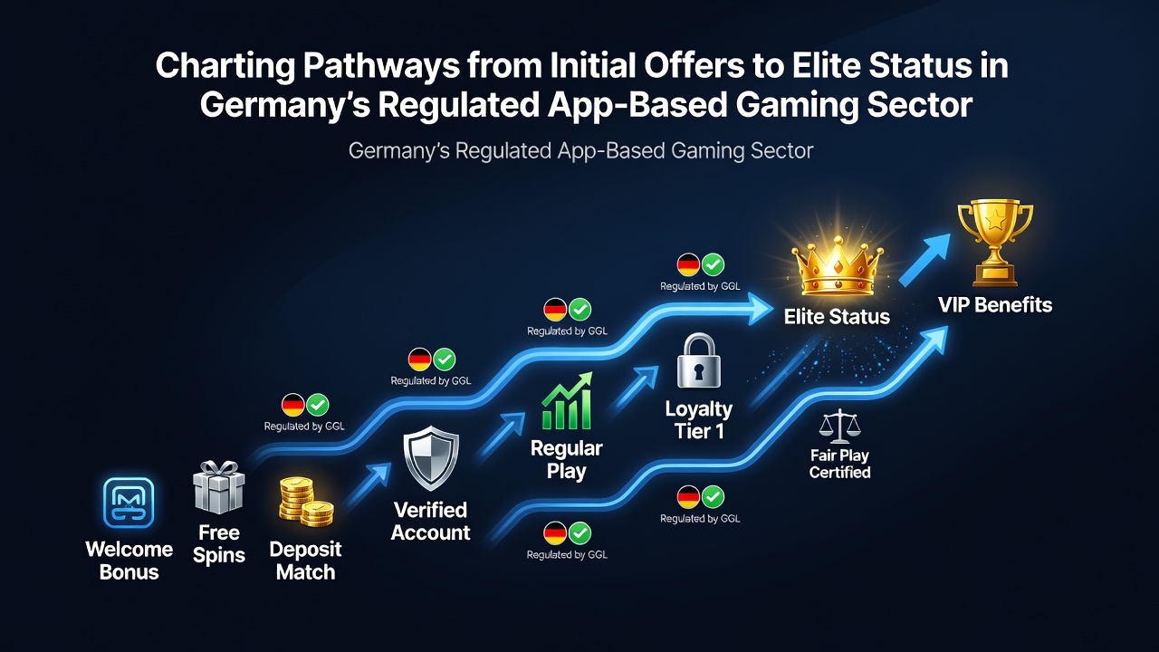 Übersicht über die Entwicklungspfade in regulierten mobilen Gaming-Apps Deutschlands