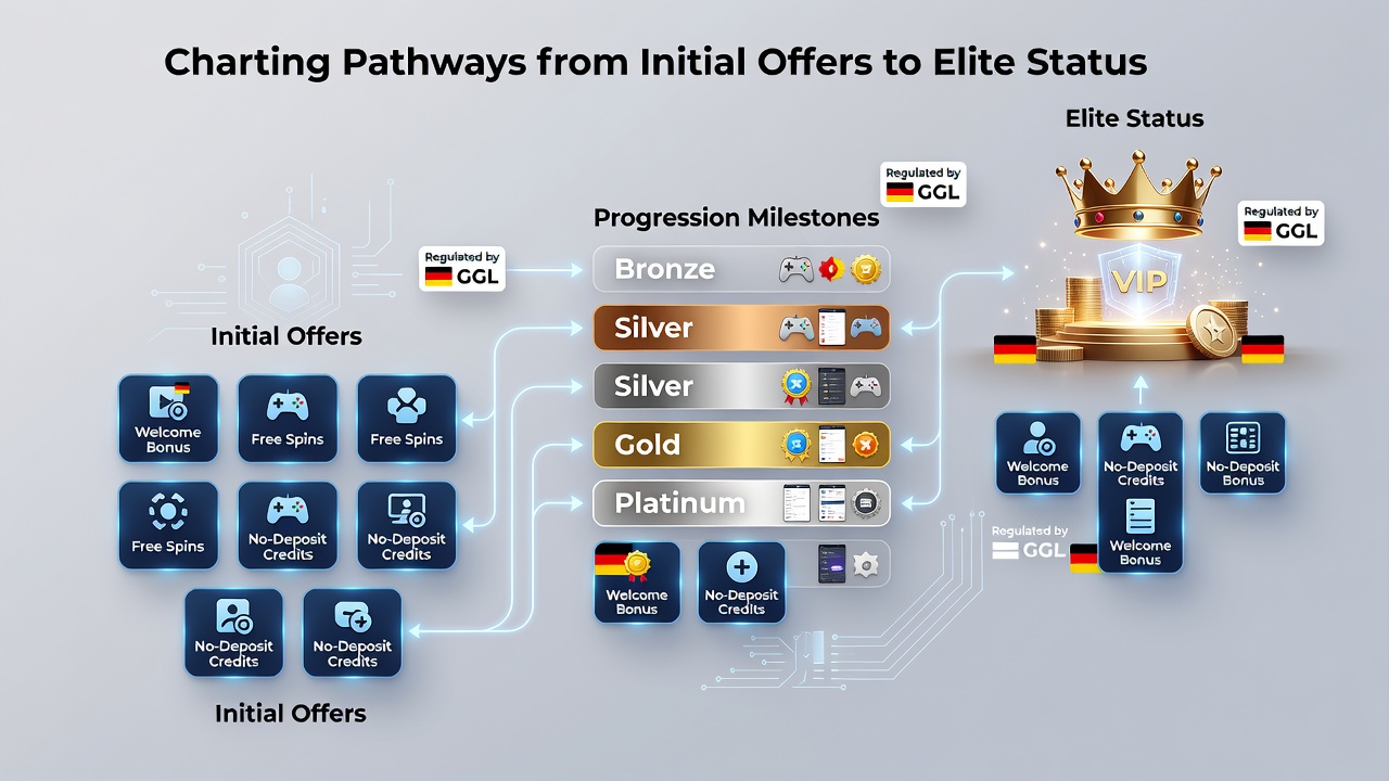 Darstellung der VIP-Progression in deutschen mobilen Casino-Apps