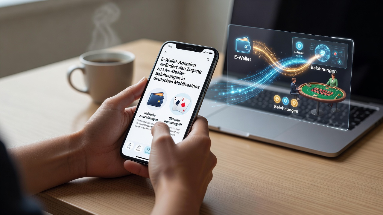 E-Wallet-Nutzung und Live-Dealer-Zugang in mobilen Casinos