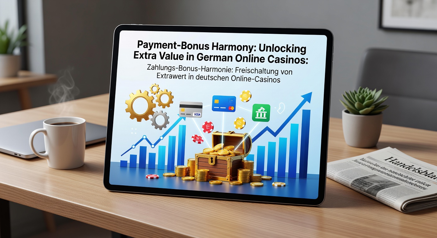Illustration von Zahlungsikonen wie PayPal, Klarna und Trustly, die mit Bonus-Symbolen verschmelzen
